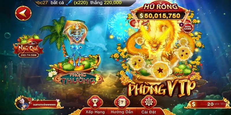 Hương dẫn chơi Bắn Cá Sun win