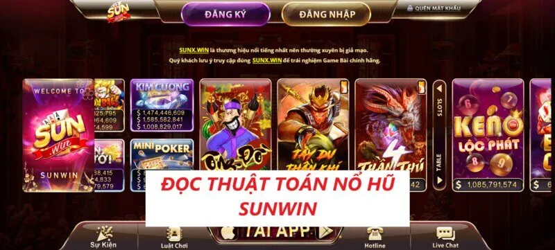Hiểu gì về Cách đọc thuật toán slot game Sunwin